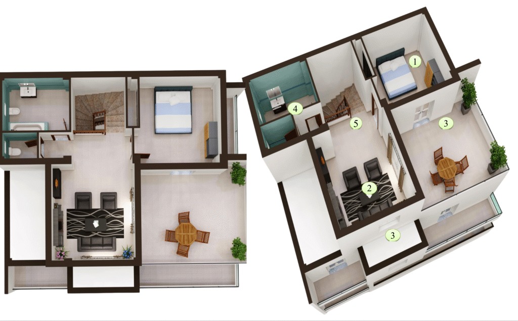 ETAGE ATTIQUE 4eme Niv